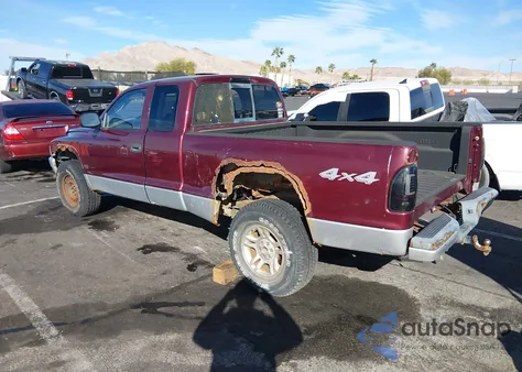 2003 Dodge Dakota Slt из США, поврежденный, VIN 1D7HG42N93S284502